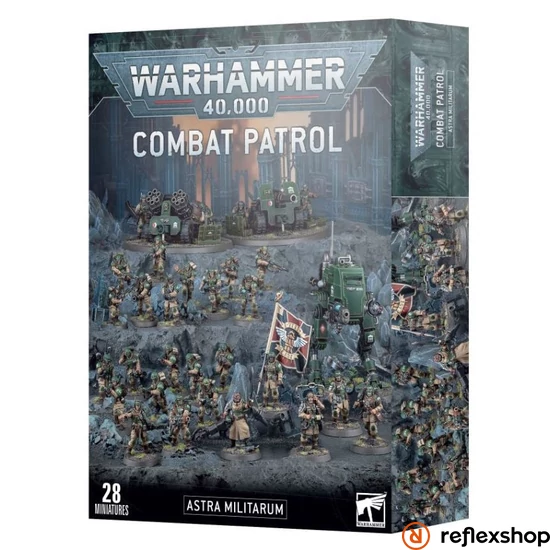 Warhammer 40000 Combat Patrol: Astra Militarum minifigurák
