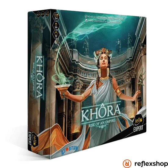 Khôra Rise of an Empire angol nyelvű társasjáték