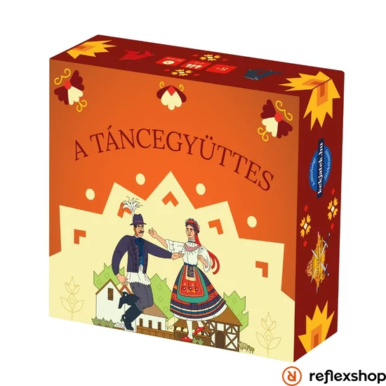 A táncegyüttes társasjáték - doboz