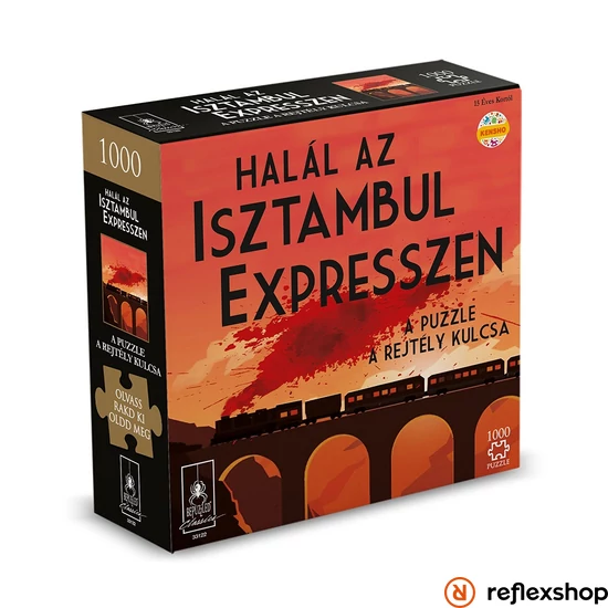 Halál az Isztambul expresszen, a puzzle a rejtély kulcsa, 1000 db