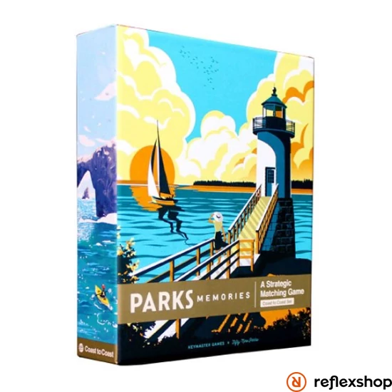 PARKS Memories Coast to Coast, angol nyelvű társasjáték