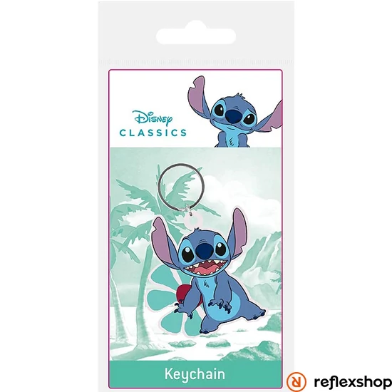 LILO & STITCH (STITCH SMILE) PVC kulcstartó