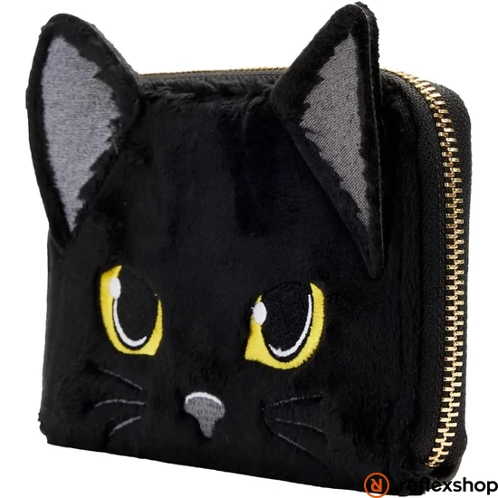 Loungefly Disney: Hocus Pocus - Binx Head Plush pénztárca
