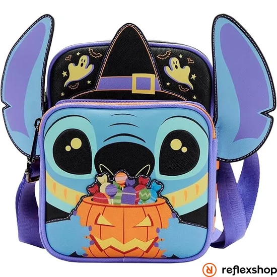 Loungefly Disney: Lilo and Stitch - Halloween Candy postás táska