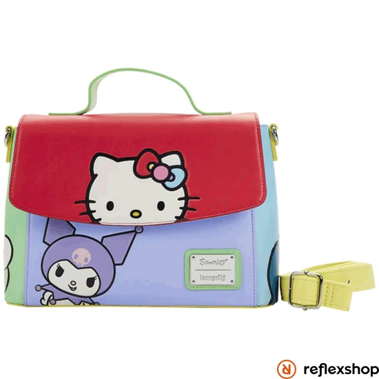 Loungefly Hello Kitty and Friends színes crossbody táska