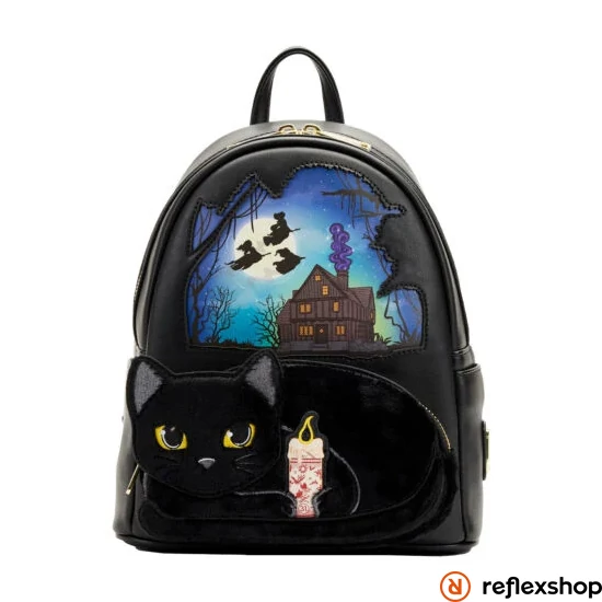 Loungelfy Disney: Hocus Pocus - Binx Pocket mini hátizsák