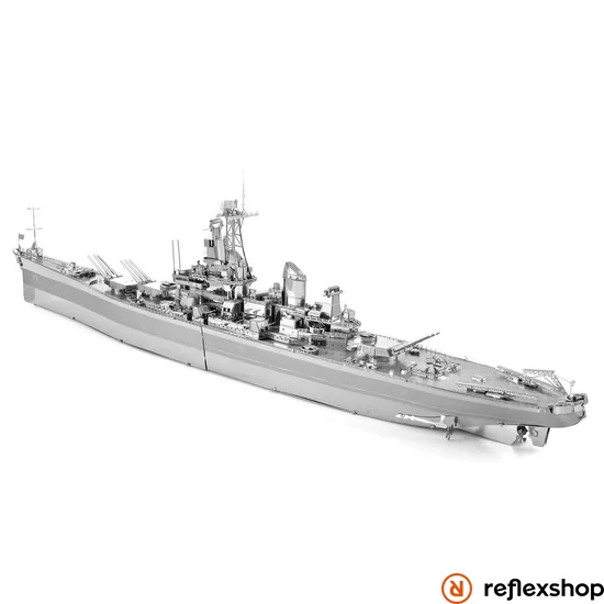 Metal Earth ICONX USS Missouri - nagyméretű lézervágott acél makettező szett