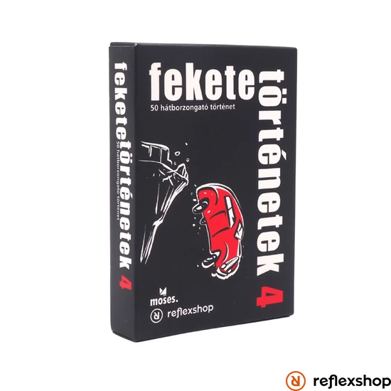 Fekete történetek 4. logisztori rejtvények dobozborító