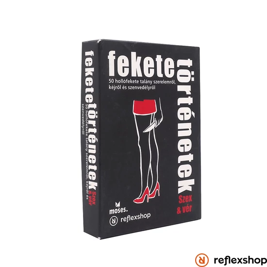 Fekete történetek: Szex & vér logisztori rejtvények dobozborító
