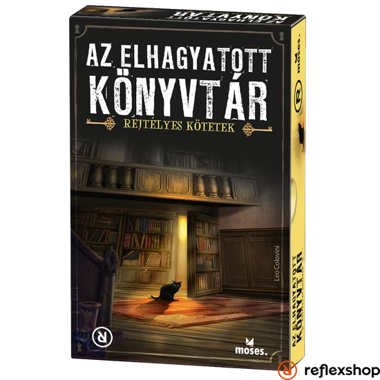 Az elhagyatott könyvtár szabaduló társasjáték