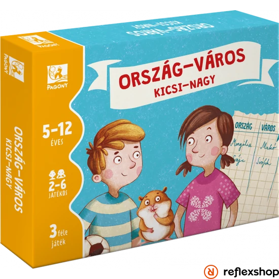 Ország-város, kicsi nagy kártyajáték