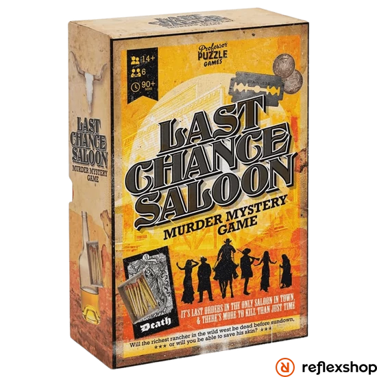 Last Chance Saloon társasjáték, angol nyelvű