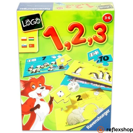 Ravensburger Logo 123 társasjáték