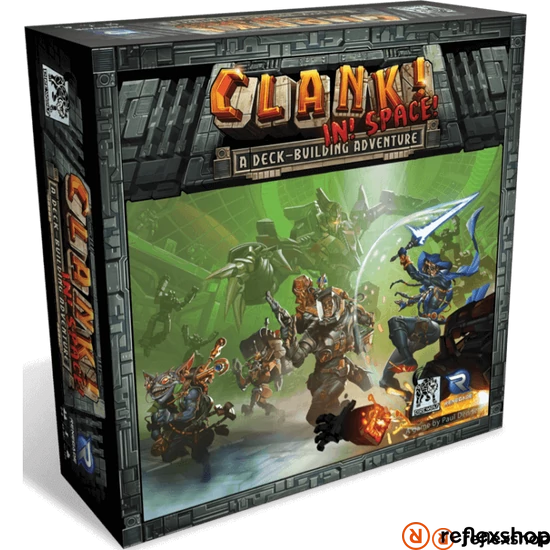 Clank! In! Space! angol nyelvű társasjáték