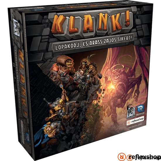 Klank! Lopakodj, és arass zajos sikert! társasjáték