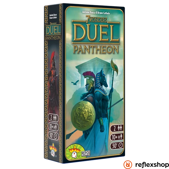  7 Wonders Duel társasjáték Pantheon kiegészítő, angol nyelvű 