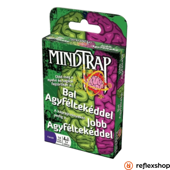 Mindtrap Bal agyfélteke Jobb agyfélteke kártyajáték