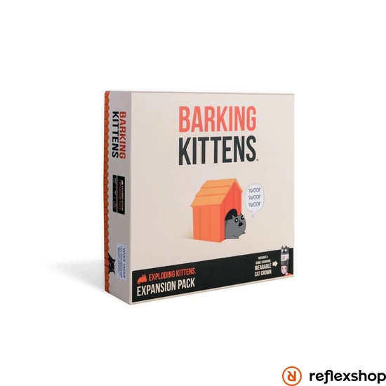 Exploding Kittens társasjáték Barking Kittens kiegészítő