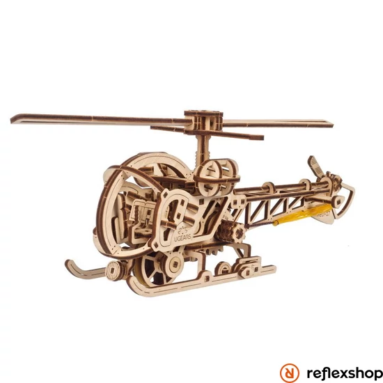 UGEARS Mini helikopter - mechanikus modell