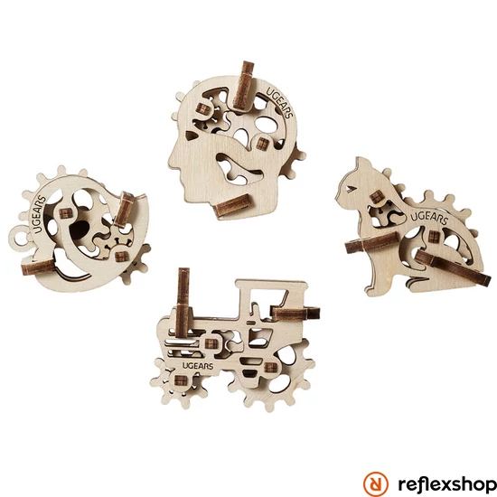 UGears mini vegyes mechanikus modellek