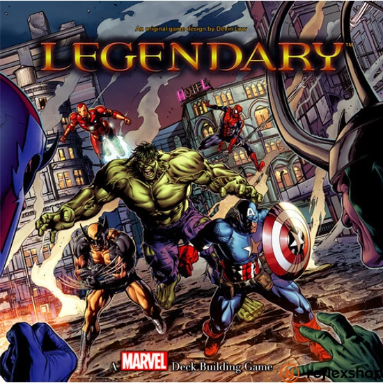 Marvel Legendary pakliépítő társasjáték, angol nyelvű