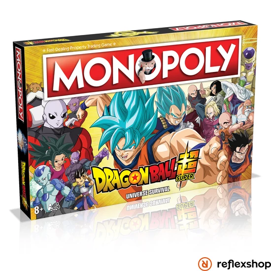 Monopoly - Dragon Ball Super, angol nyelvű