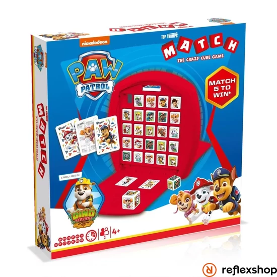 Match Paw Patrol 2021 társasjáték, multinyelvű