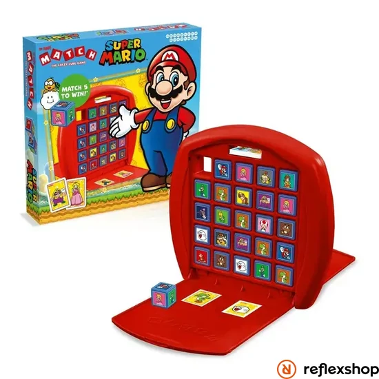 Match Super Mario társasjáték, multinyelvű