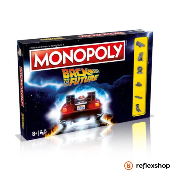 Monopoly - Back to the Future, angol nyelvű