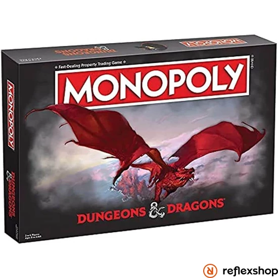 Monopoly - Dungeons and Dragons, angol nyelvű