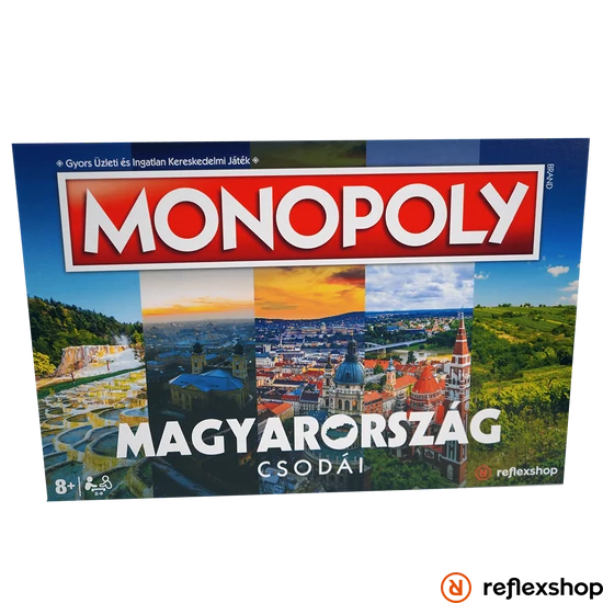 Monopoly Magyarország csodái társasjáték
