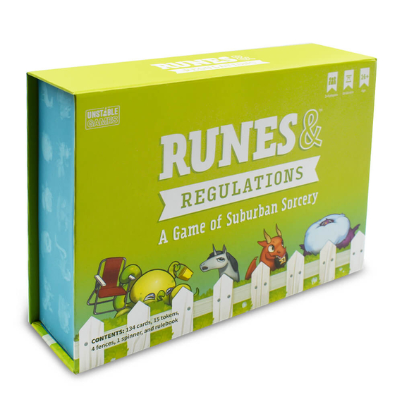 Runes &amp; Regulations társasjáték