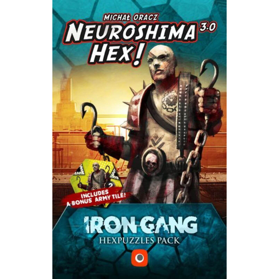 Neuroshima Hex 3.0 – Iron Gang Hexpuzzles pack angol nyelvű kiegészítő