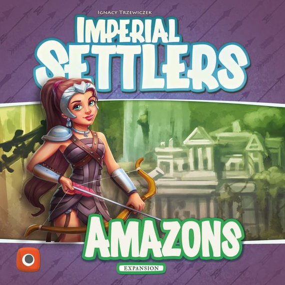 Imperial Settlers társasjáték Amazons kiegészítő, angol nyelvű
