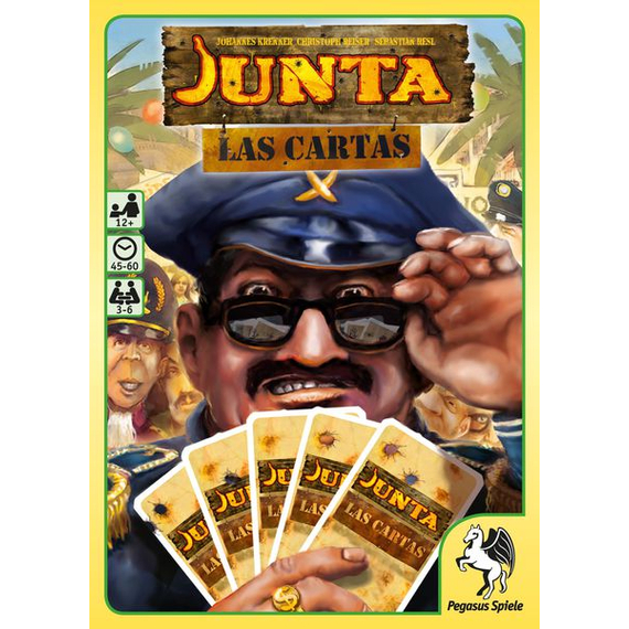 Junta: Las Cartas kártyajáték, angol nyelvű