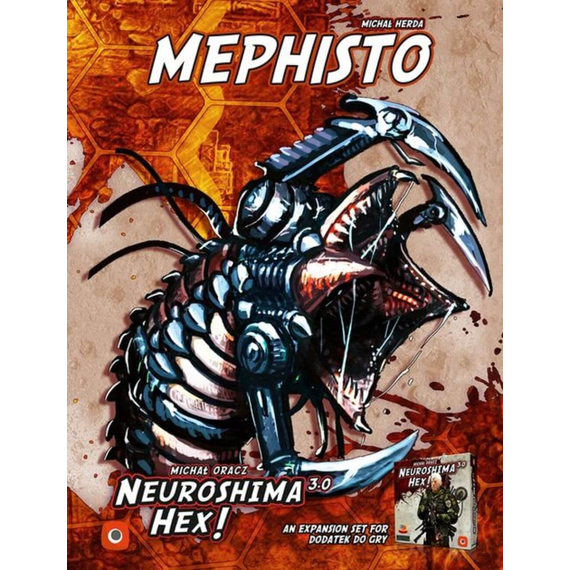 Neuroshima Hex 3.0 - Mephisto angol nyelvű kiegészítő
