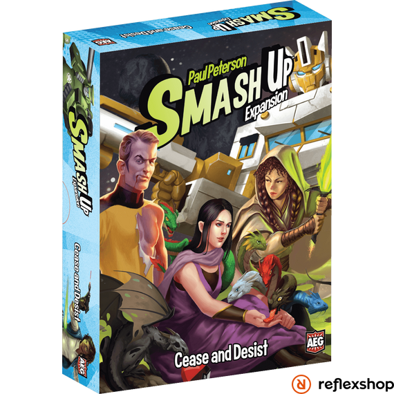 Smash up! Cease and Desist angol nyelvű társasjáték