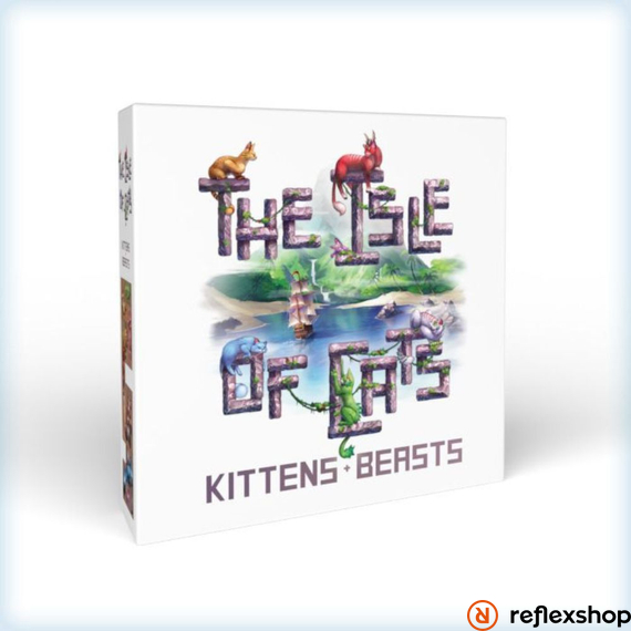 Isle of Cats: Kittens + Beast társasjáték dobozborító