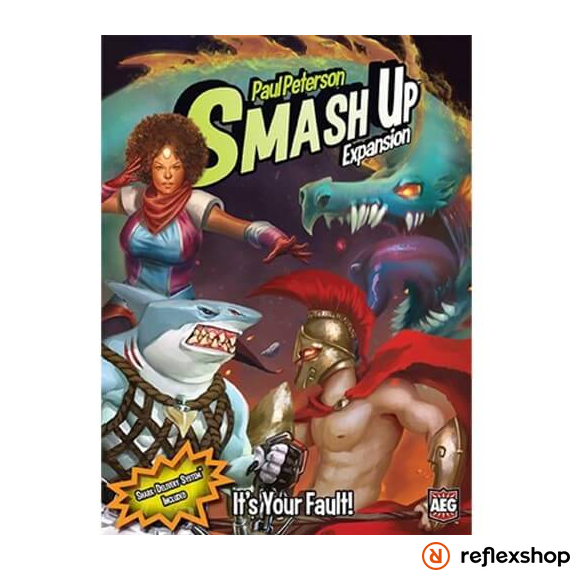 Smash up! It's Your Fault angol nyelvű társasjáték