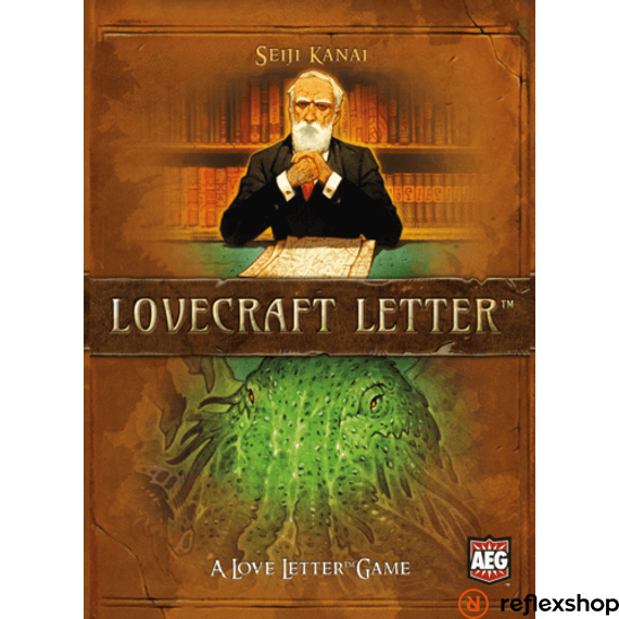 Lovecraft Letter angol nyelvű társasjáték dobozborító