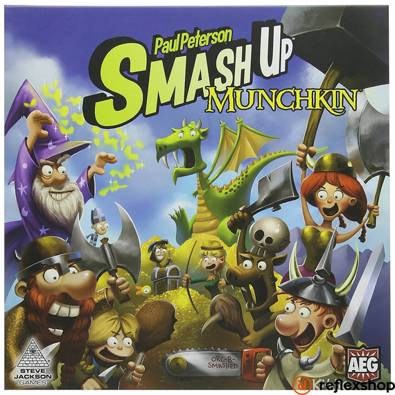 Smash up!  Munchkin - angol nyelvű társasjáték