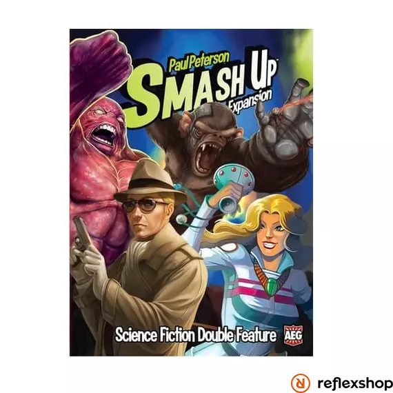 Smash Up Science Fiction Double Feature társasjáték, angol nyelvű