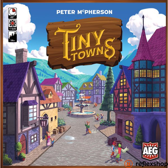 Tiny towns angol nyelvű társasjáték