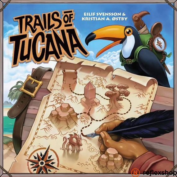Trails of Tucana társasjáték, angol nyelvű