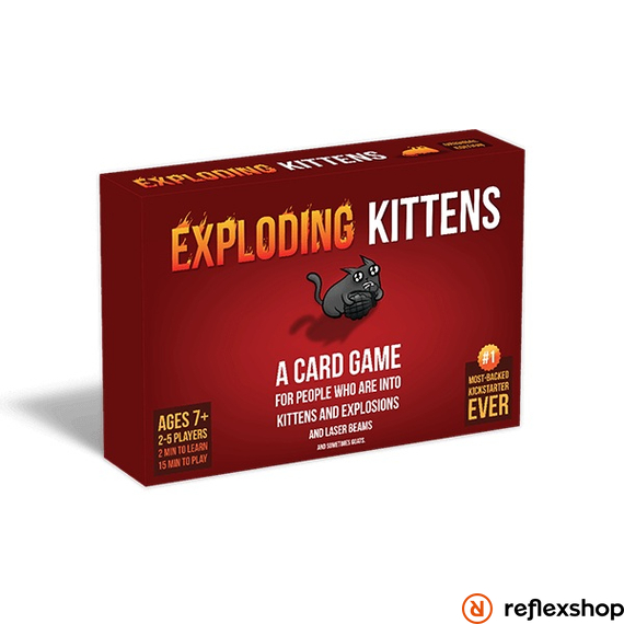 Exploding Kittens Original Ed. angol nyelvű társasjáték