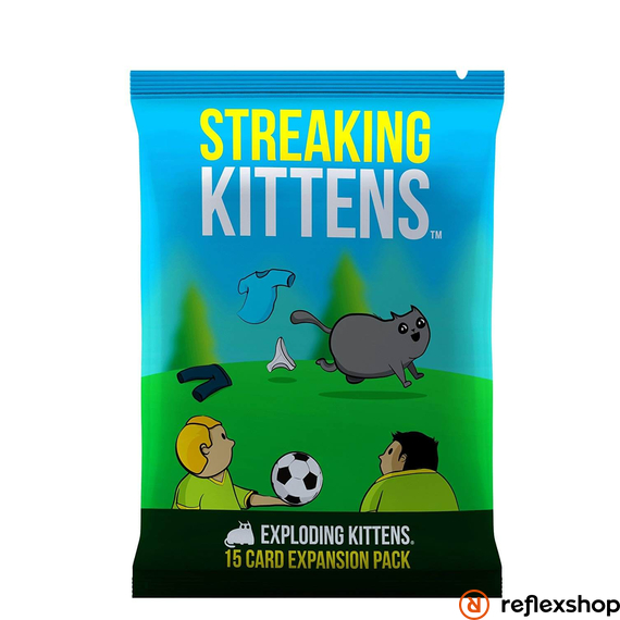 Exploding Kittens angol nyelvű társasjáték Streaking Kittens kiegészítő