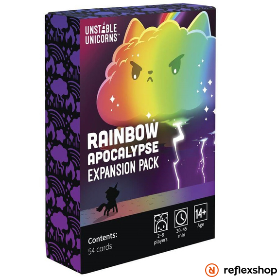 Unstable Unicorns angol nyelvű társasjáték, Rainbow Apocalypse kiegészítő