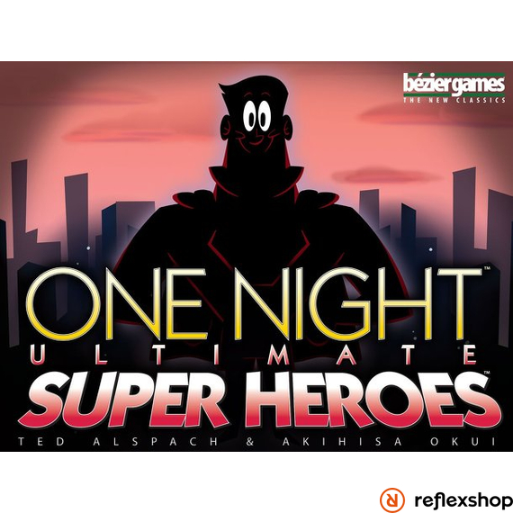 One Night Ultimate : Super Heroes társasjáték, angol nyelvű