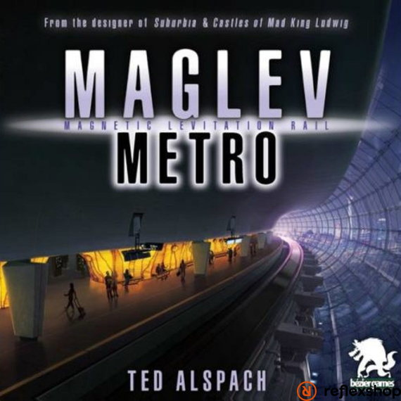 Maglev Metro társasjáték, angol nyelvű