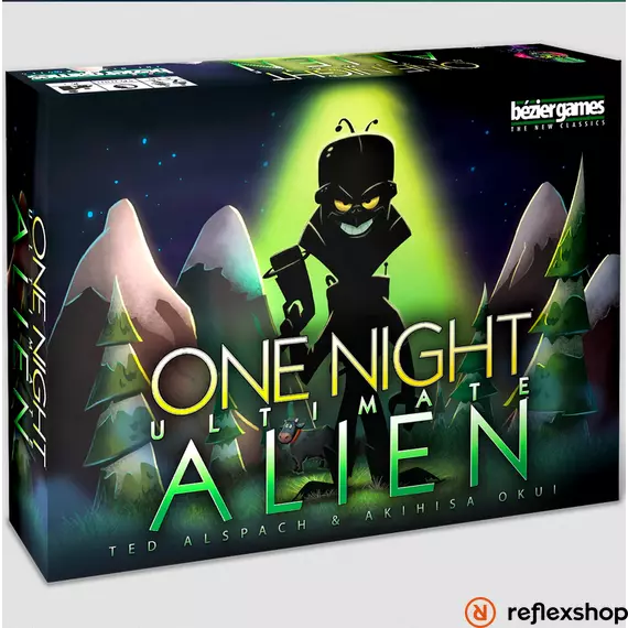 One Night Ultimate: Alien kártyajáték, angol nyelvű 